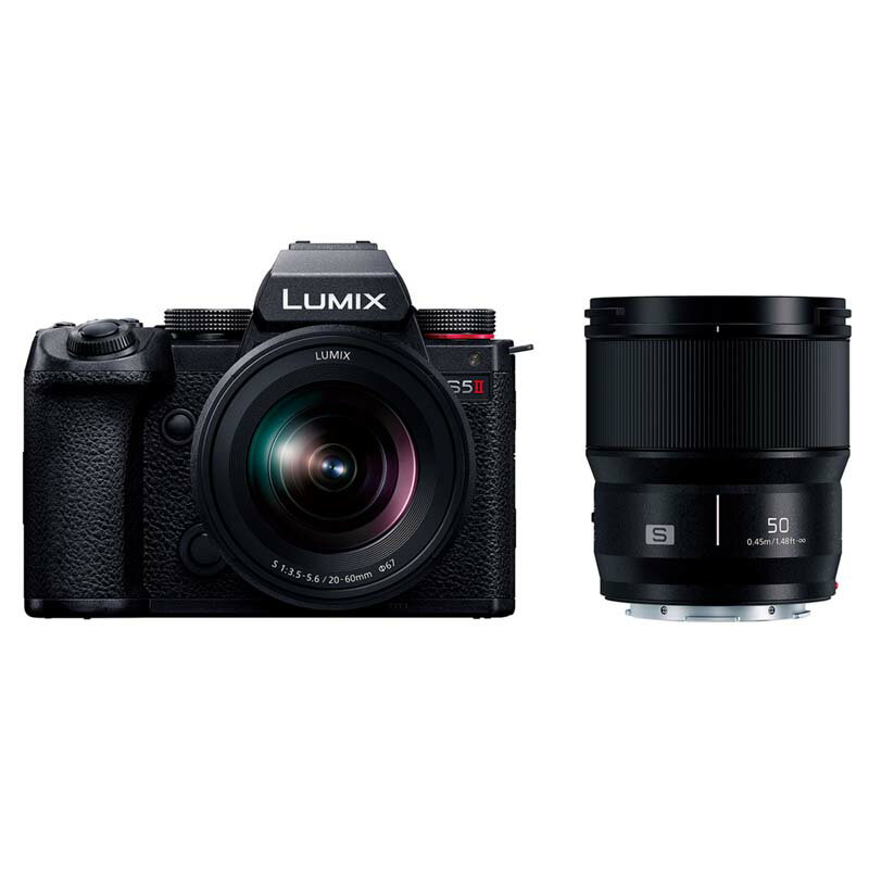 Panasonic LUMIX DC-S5M2W ダブルレンズキ