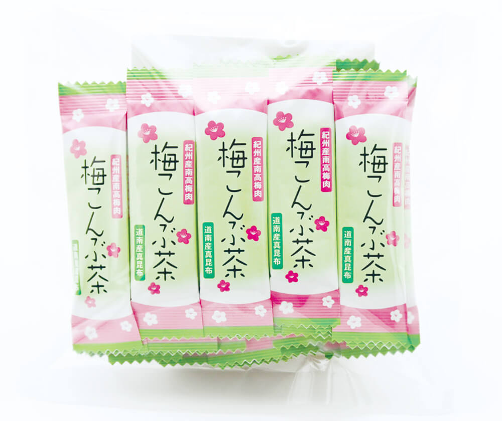 梅昆布茶　24本 umeemon-10004007 梅いちばん パッケージ画像