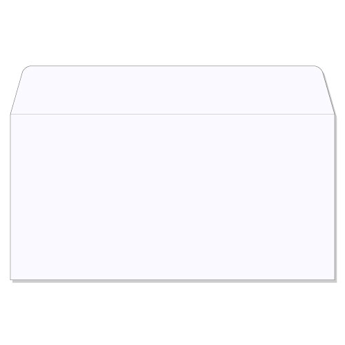 封筒 カマス 洋長6 透けないコーティング ケント 80g/郵便番号枠なし/サイズW110×H220 (mm)/100枚パック