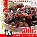 程よい酸味♪ドライ クランベリー 500g アメリカ産【送料無料】ドライフルーツ※代金引換不可 F