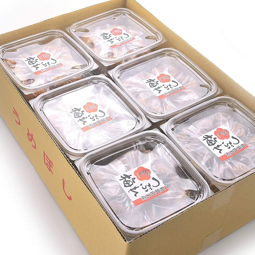 うめ海鮮 つぶれ梅 はちみつ漬け 12kg（1kg×12個）やや小粒のL玉サイズ 塩分8％ [業務用セット]送料無料