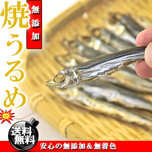 国内産 焼きうるめ 32g×8個【送料無料】無添加 [干物]※北海道、沖縄、離島は送料別途1000円