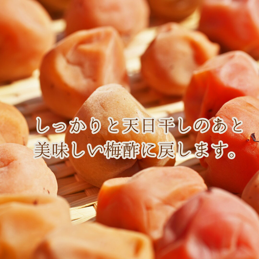 【塩分控えめの梅干し】　梅干し　うめぼし　減塩梅干し　国産梅干し　無添加　化...