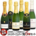 【送料無料・特別価格】シャンパーニュ トップ生産者飲み比べ ハーフ瓶 6本セット