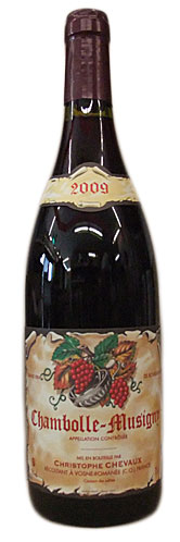 【クール配送】クリストフ・シュヴォー シャンボール・ミュジニー [2009]750ml