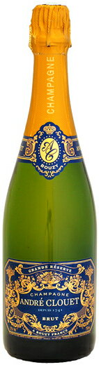 シャンパンのギフト アンドレ・クルエ グラン・レゼルヴ ブリュット NV 750ml 【正規品】