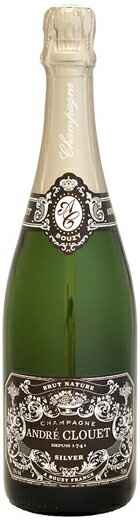 【クール配送】アンドレ・クルエ シルバー ブリュット・ナチュール NV 750ml (正規品)