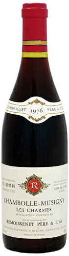 ルモワスネシャンボール・ミュジニー1erレ・シャルム 1976 750ml