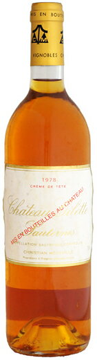 格付けスペインワイン（DO） シャトー・ジレット・クレーム・ドゥ・テット [1978]750ml (白ワイン)