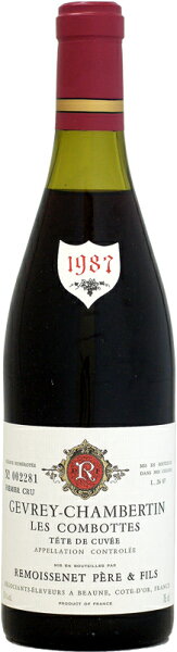 ルモワスネジュヴレ・シャンベルタン1erレ・コンボット 1987 750ml