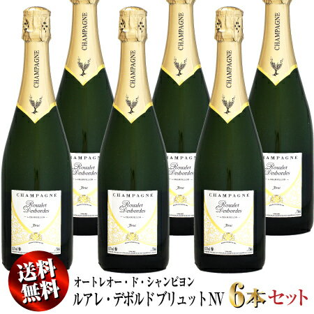 【クール送料無料】6本セット オートレオー・ド・シャンピヨン ルアレ・デボルド ブリュット NV 750ml