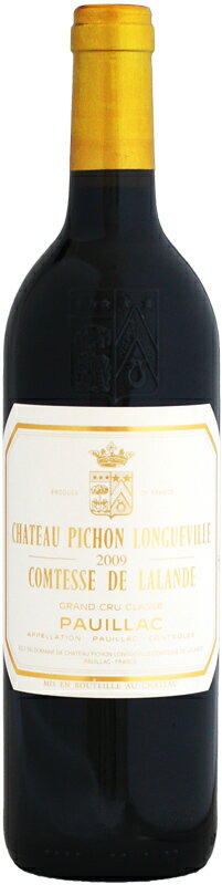 【クール配送】シャトー・ピション・ロングヴィル・コンテス・ドゥ・ラランド [2009]750ml