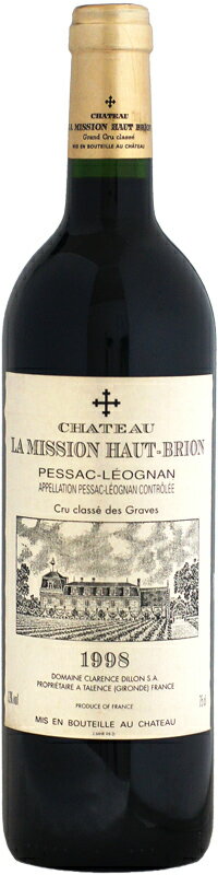 【クール配送】シャトー・ラ・ミッション・オー・ブリオン [1998]750ml