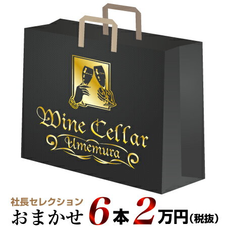 【クール配送】社長セレクション おまかせ ワイン6本セット (2万円)