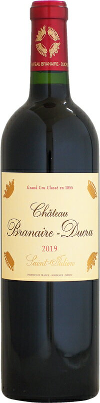 【クール配送】シャトー・ブラネール・デュクリュ [2019]750ml 【2019ボルドー】