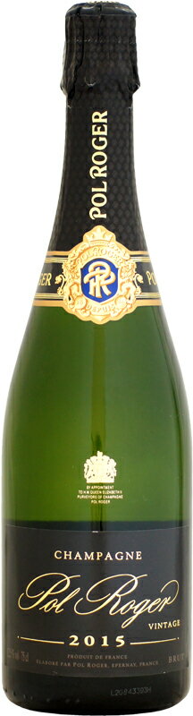 【クール配送】ポル・ロジェ ブリュット ヴィンテージ [2015]750ml 【正規品】