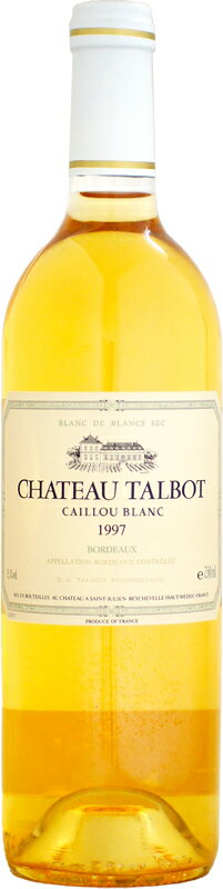 シャトー・タルボ・カイユ・ブラン [1997]750ml (白ワイン)