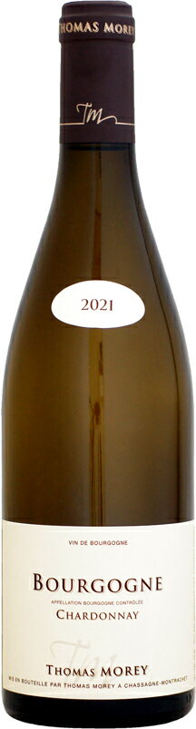 【クール配送】ドメーヌ・トマ・モレ ブルゴーニュ・シャルドネ [2021]750ml (白ワイン)