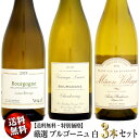 【送料無料・特別価格】厳選 ブルゴーニュ 白ワイン 3本セット