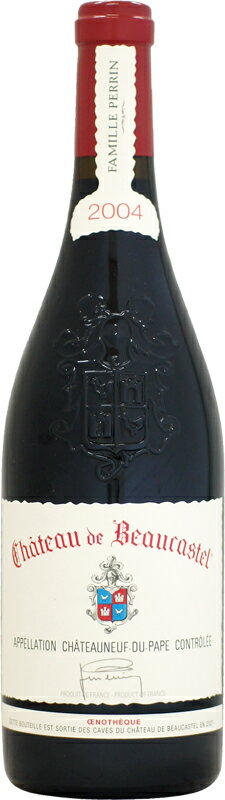 シャトー・ド・ボーカステル シャトーヌフ・デュ・パプ・エノテーク [2004]750ml (赤ワイン)のサムネイル