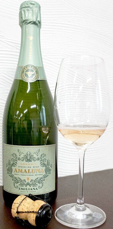 【クール配送】アマルナ オーガニック スパークリング ブリュット トラディショナル・メソッド NV 750ml (スパークリングワイン) umemura-10036286 ウメムラ Wine Cellar サンプル画像2