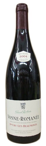 【クール配送】パスカル・ラショー ヴォーヌ・ロマネ 1er レ・ボーモン [2004]750ml