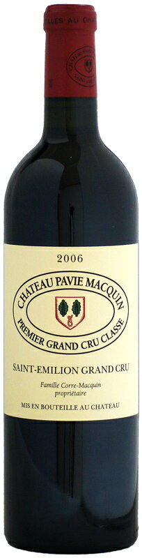 【クール配送】シャトー・パヴィ・マカン [2006]750ml