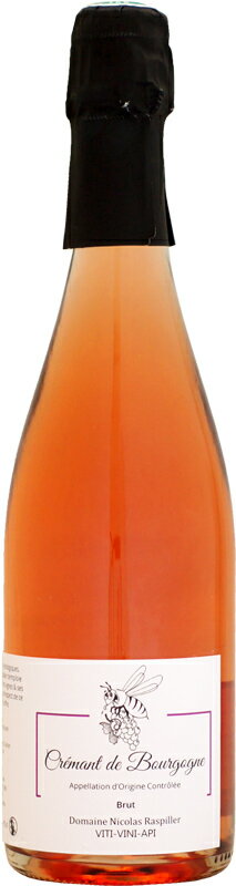 ドメーヌ・ニコラ・ラスピエ クレマン・ド・ブルゴーニュ ロゼ NV 750ml (スパークリングワイン)