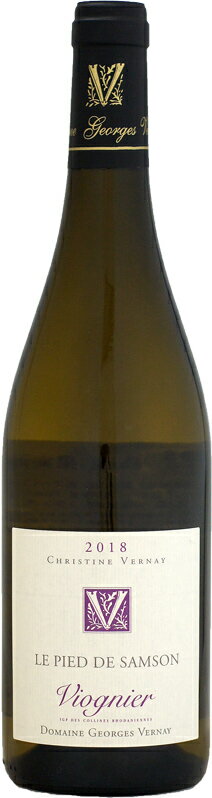 ドメーヌ・ジョルジュ・ヴェルネ ヴィオニエ ル・ピエ・ド・サンソン [2018]750ml (白ワイン)のサムネイル