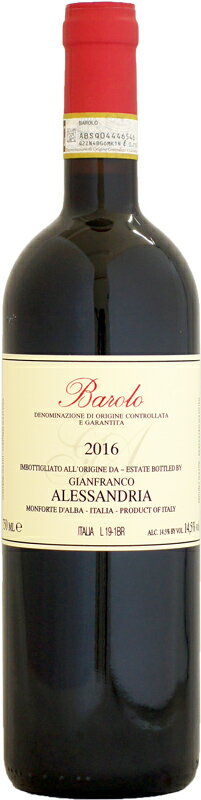 ジャンフランコ・アレッサンドリア バローロ 750ml (赤ワイン)