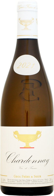 グロ・フレール・エ・スール ヴァン・ド・フランス シャルドネ [2021]750ml (白ワイン)