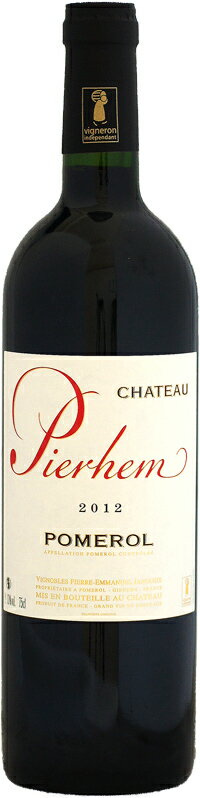 【クール配送】シャトー・ピエレム [2012]750ml