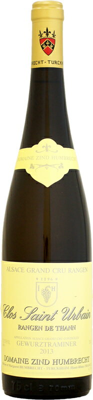 ドメーヌ・ツィント・フンブレヒト ゲヴュルツトラミネール ランゲン・ド・タン・クロ・サンテュルバン GC 750ml (白ワイン)
