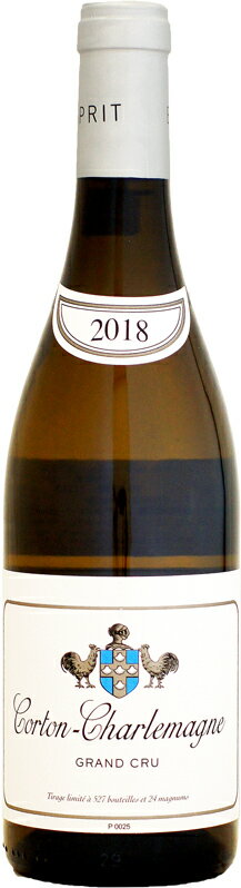 【クール配送】エスプリ・ルフレーヴ コルトン・シャルルマーニュ グラン・クリュ [2018]750ml (白ワイン)のサムネイル