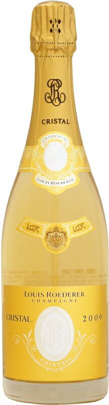 【クール配送】ルイ・ロデレール クリスタル ブリュット [2009]750ml (並行品)