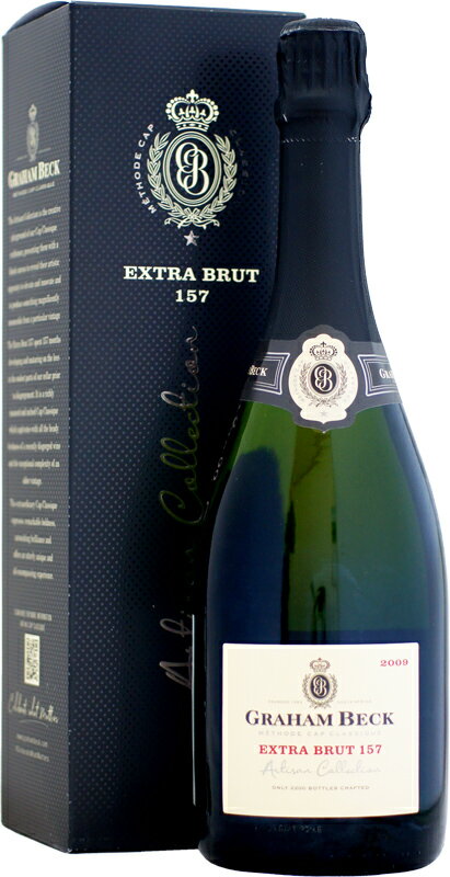 【クール配送】グラハム・ベック エクストラ・ブリュット 157 アーティザン・コレクション [2009]750ml ギフトボックス入り (スパークリングワイン)のサムネイル