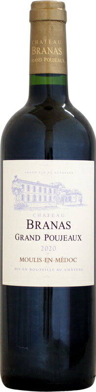 シャトー・ブラナ・グラン・プジョー [2020]750ml 【2020ボルドー】