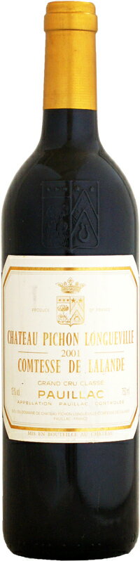 【クール配送】シャトー・ピション・ロングヴィル・コンテス・ドゥ・ラランド [2001]750ml (赤ワイン) 【2001ボルドー】