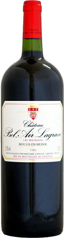 【クール配送】【マグナム瓶】シャトー・ベレール・ラグラーヴ [1981]1500ml (赤ワイン)