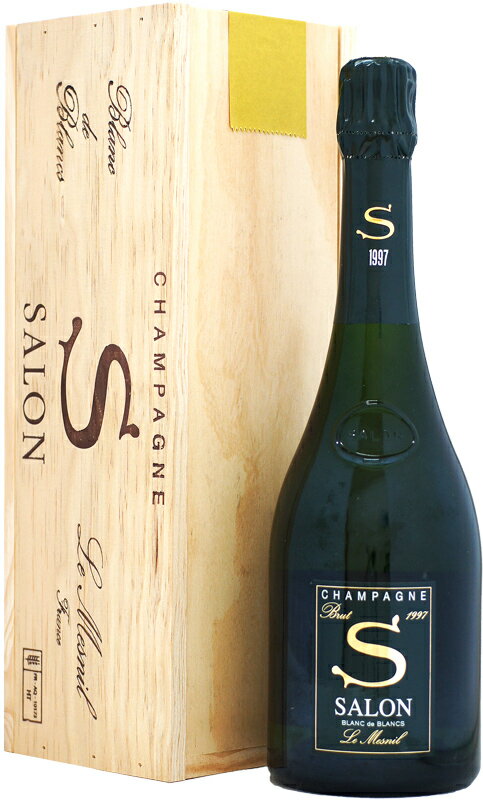 【クール配送】Champagne SALON (シャンパーニュ サロン)[1997]750ml 木箱入り