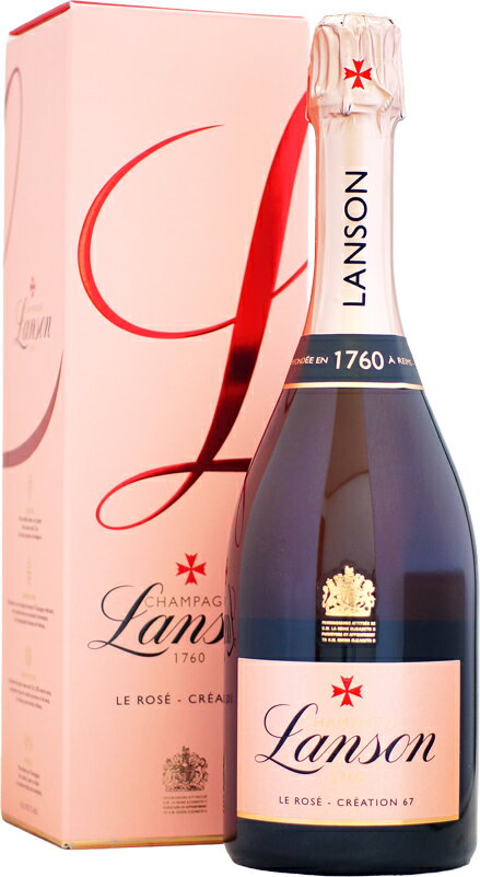 ランソン ル・ロゼ クリエイション 67 NV 750ml ギフトボックス入り