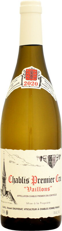 【クール配送】ヴァンサン・ドーヴィサ シャブリ 1er ヴァイヨン [2020]750ml (白ワイン)