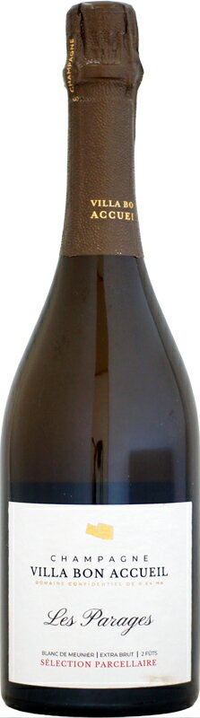 ヴィラ・ボン・アクイユ レ・パラージュ ブラン・ド・ムニエ エクストラ・ブリュット NV 750ml（楽天・ウメムラ　Wine　Cellar）