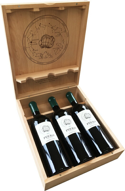 【送料無料】木箱入り 3本セット テセロン・エステート ピム・レイ [2016]750ml (赤ワイン)(4)