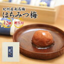 紀州南高梅　贈答品　はちみつ梅 　化粧箱入り（12入り）送料無料 ※一部地域対象外　御中元　御歳暮　贈り物　イベント用