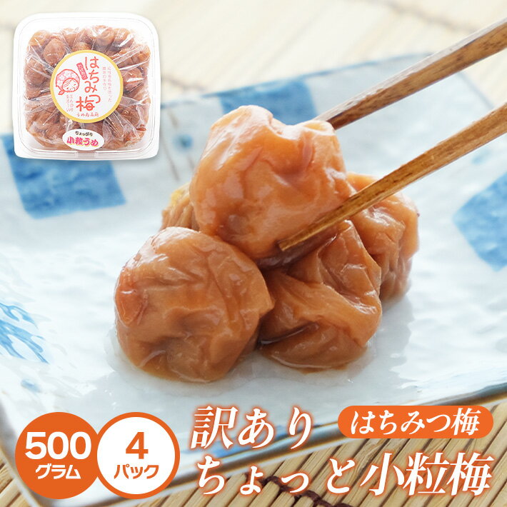 紀州南高梅　はちみつ梅　500g×4　