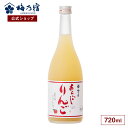 【公式】 梅乃宿 梅の宿 りんご酒 あらごしりんご 720ml メーカー直送 あらごしシリーズ お酒 リキュール ギフト 人気 お歳暮 御歳暮 内祝 お祝い 贈り物 プレゼント 土産 奈良 瓶 ロック ストレート 父の日 母の日