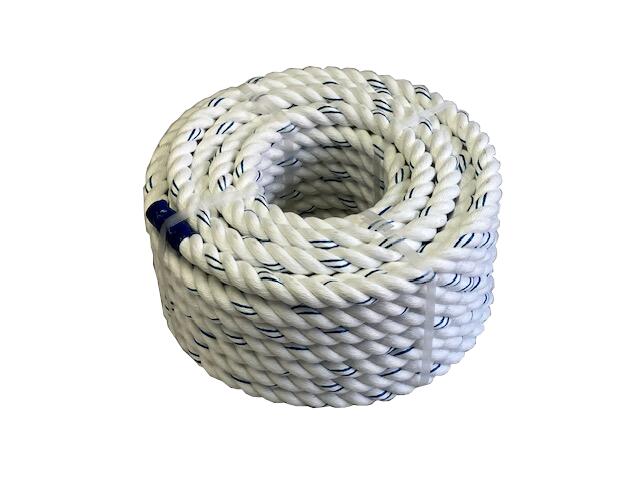 Rakuten - ロープ/送料無料/シグナルロープ　18mm×200M　法面工事専用親綱