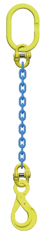 Rakuten - 吊り具/マーテック/チェーンスリング/1点吊　8mm　ロッキングフック　2t /TA1‐BK