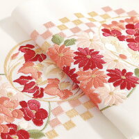 【あす楽】【ネコポス】 刺繍半襟 振袖 半襟 半衿 刺繍 花嫁 打掛 訪問着 附下 付け下げ 着物 長襦袢 襦袢 和装 和服 はんえり おしゃれ浪漫 京和彩 レトロ アンティーク おしゃれ 化繊 洗える ポリエステル 着付け 成人式 結婚式 入学式 入園式 卒業式 卒園式